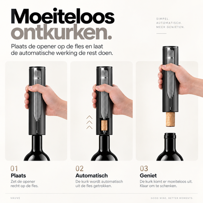 Vauve automatische wijn opener